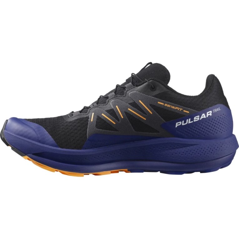 Tenis Para Trail Running Salomon Pulsar Hombre Azules Negros | MX ZKXV567